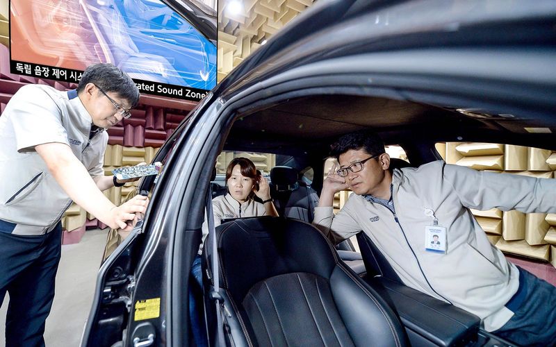 Hyundai Motor presenta la tecnología de zona de sonido separada